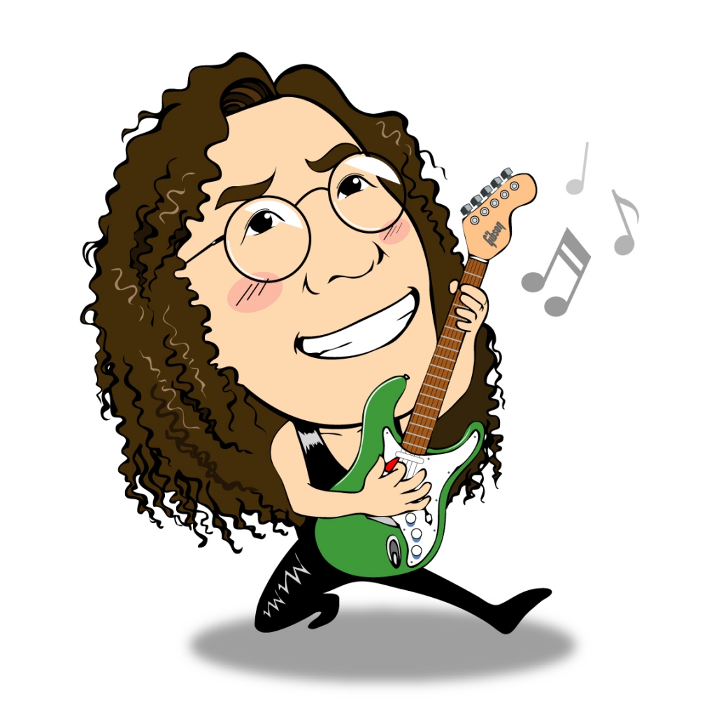 기타리스트님 고급형일러스트