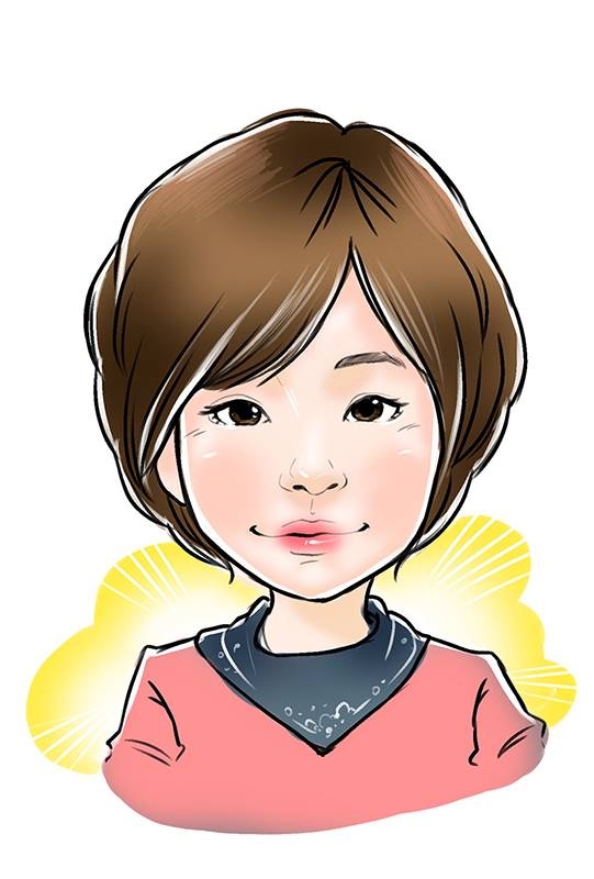 디지털 캐리커쳐 주문작업(일반형)