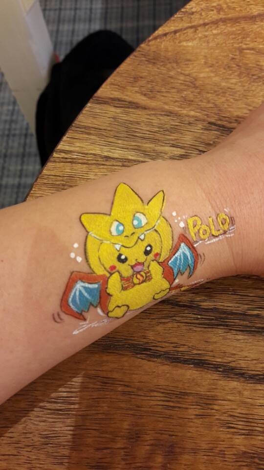 가로수길 폴로 랄프로렌 페이스페인팅 이벤트.jpg