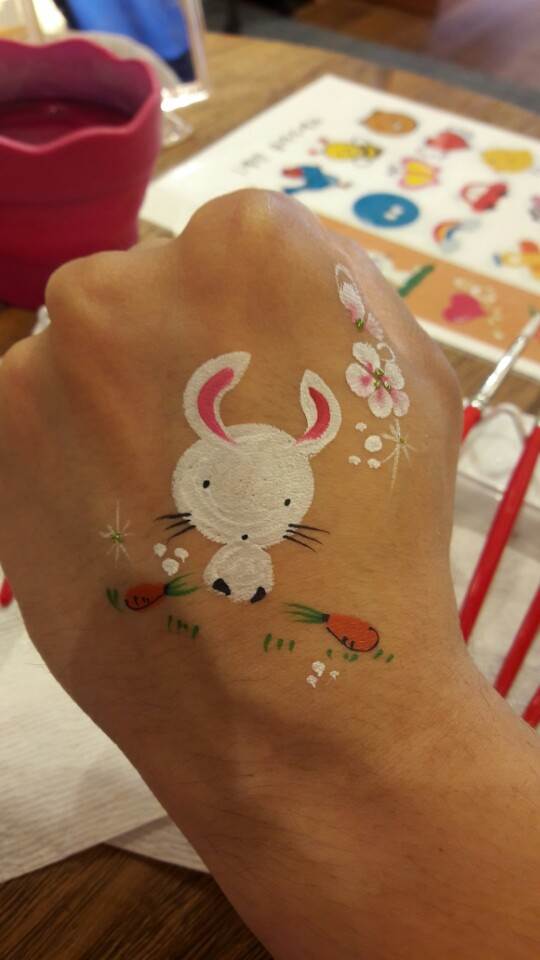 가로수길 폴로 랄프로렌 페이스페인팅 이벤트4.jpg