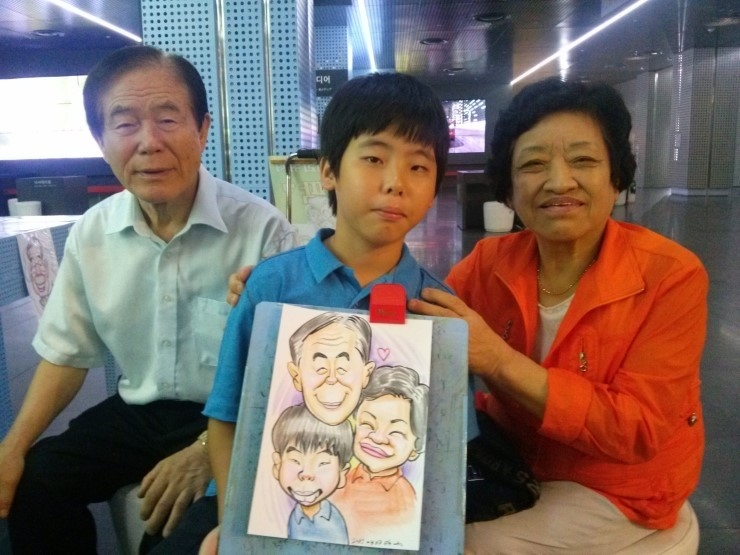 캐리커쳐 이벤트