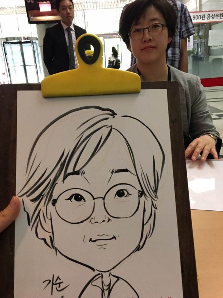 60초 캐리커쳐 이벤트