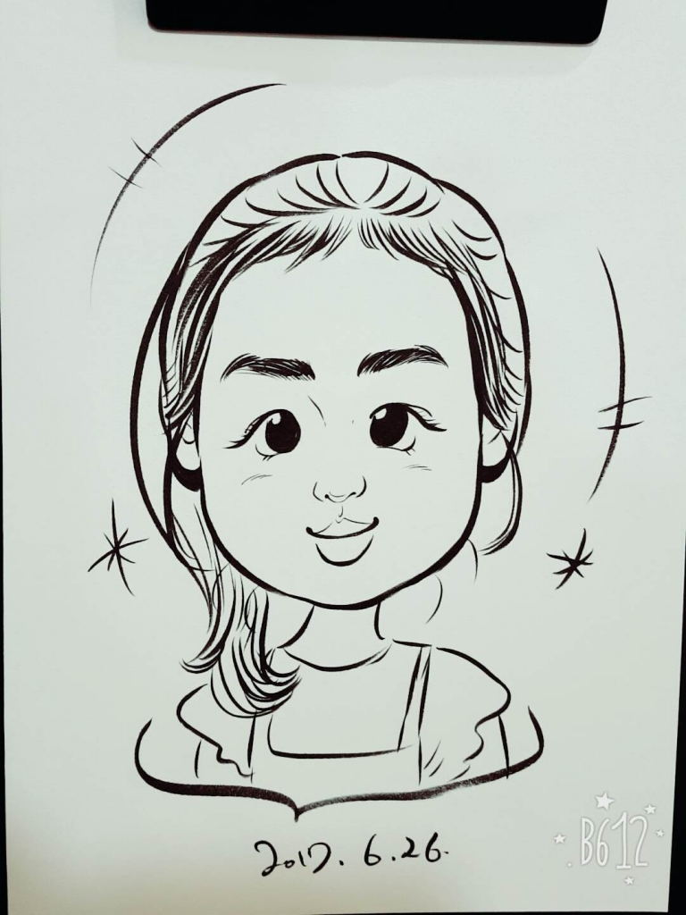 캐리커쳐 이벤트