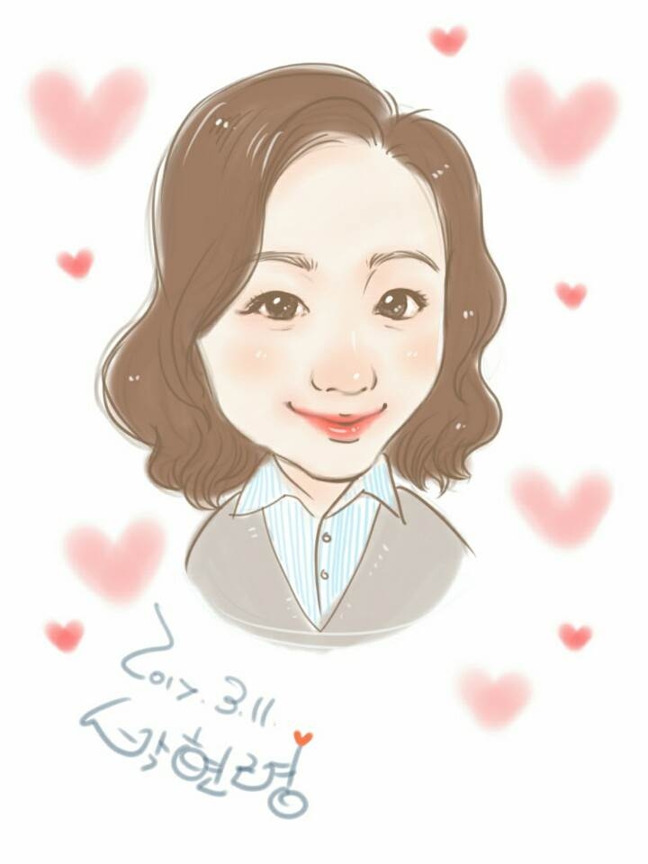 태블릿 캐리커쳐 이벤트